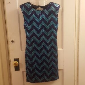 Sequined Mini Dress